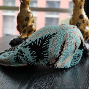 Kangol newsboy floral cap, medium